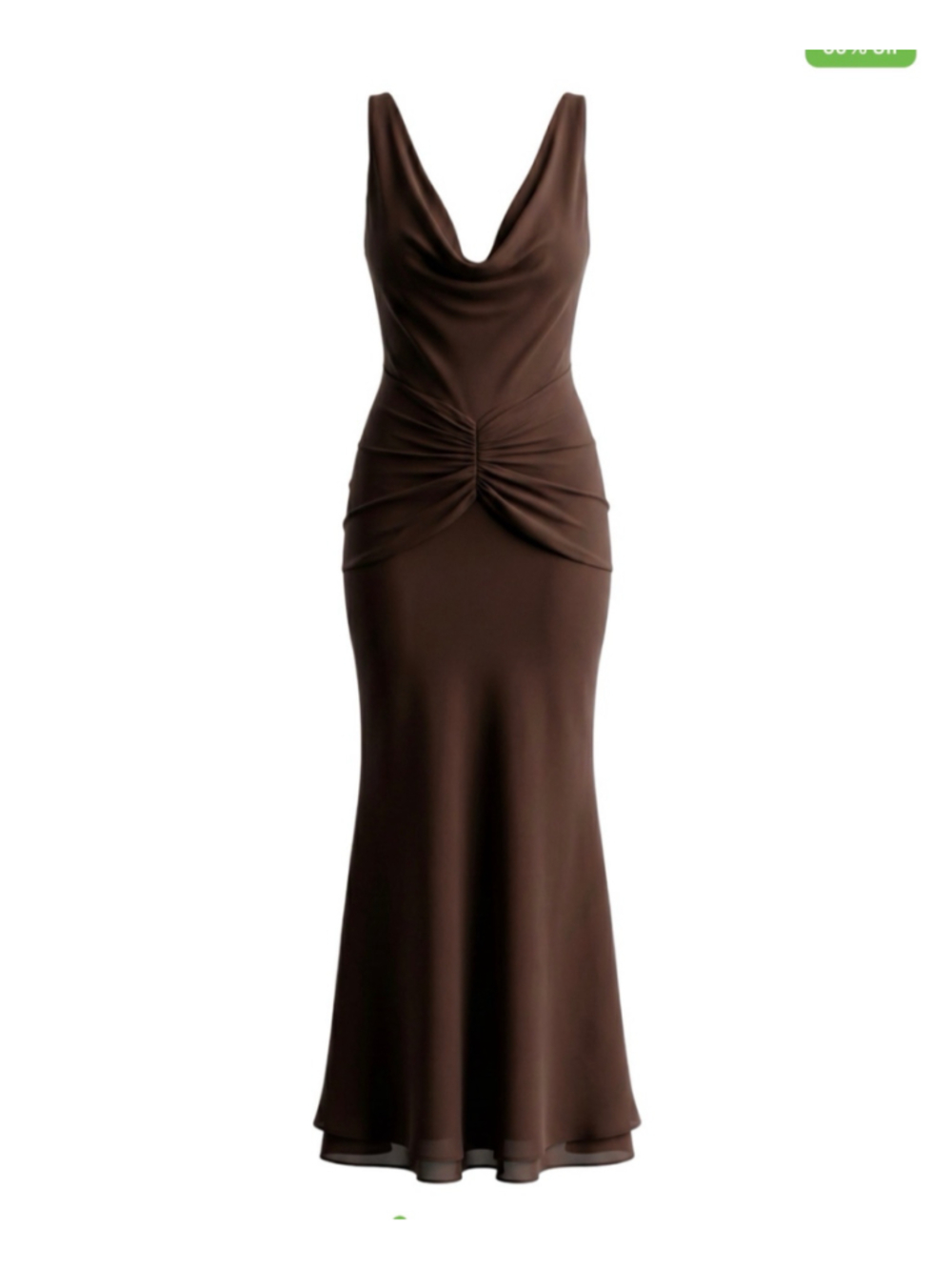 NICHOLAS Calia Maxi Dress, Cacao